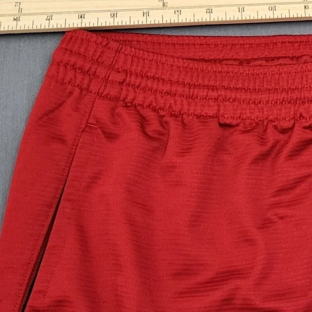 Nike Mens Basketball Shorts Red Black White Athletic Gym Training Large - Picture 3 of 10